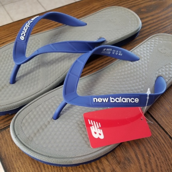 New Mens New Balance Flip Flops Sz 12 Pro Thong - Picture 3 of 4